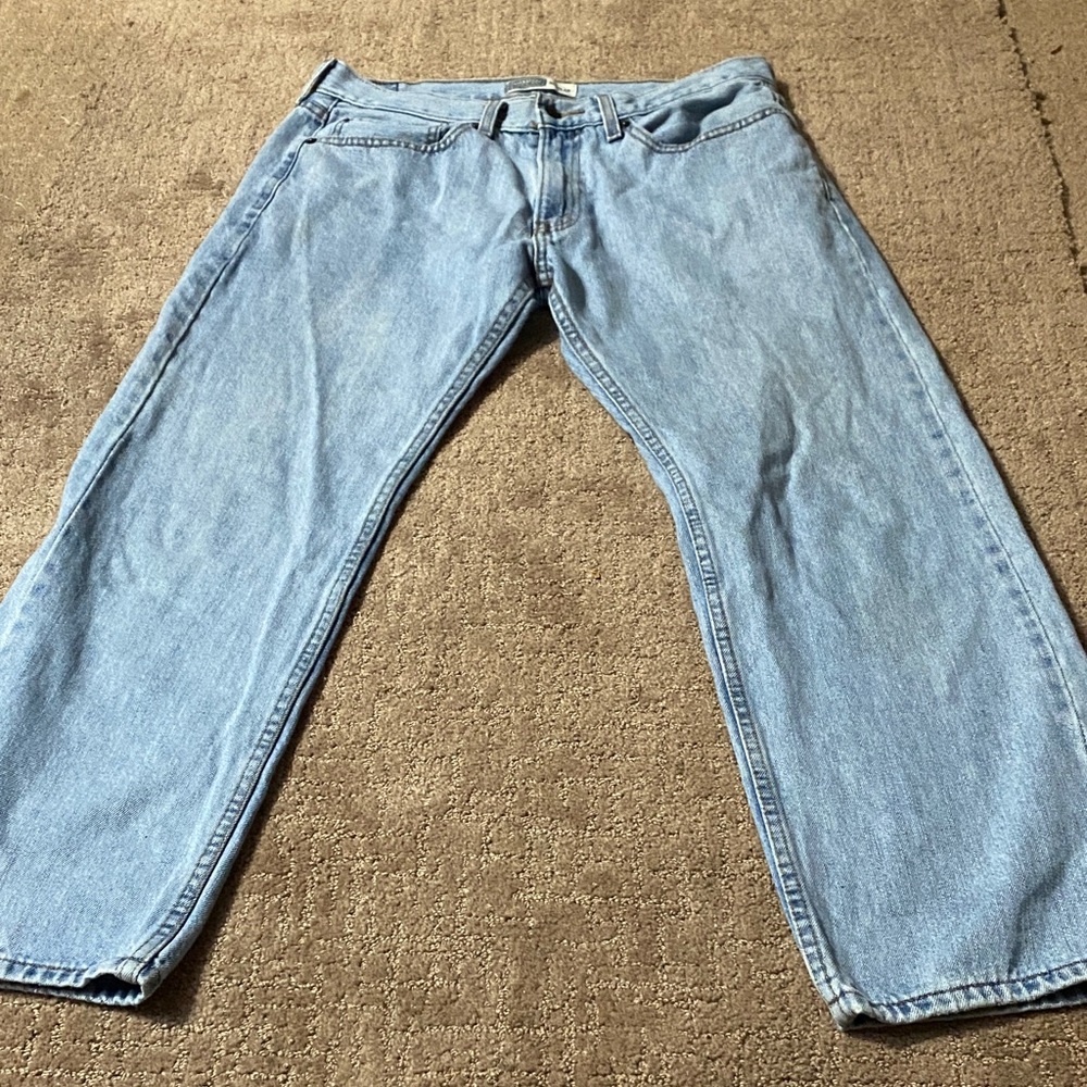 Levi's Men's Relaxed Fit Light Blue Signature Jeans 34X29 Denim Casual